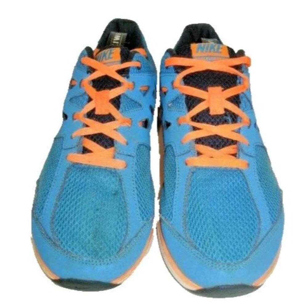Womens Nike Mesh Toe Dual Fusionlite Teal Athletic Running Shoes sz 7Y